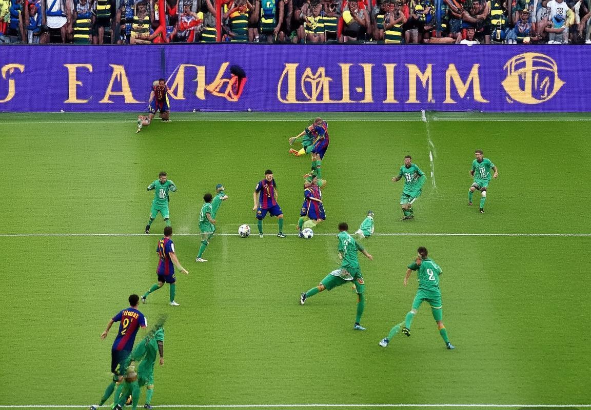 巴塞罗那VS埃瓦尔：控球反击战精彩对决回顾